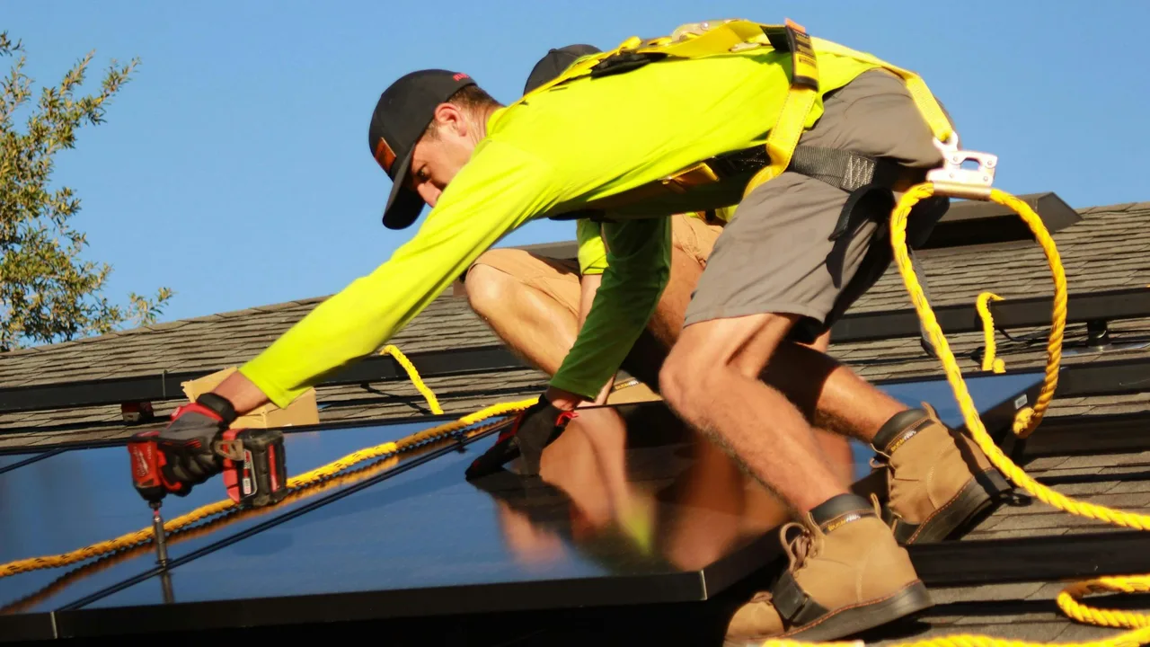 Professional electrical installation work